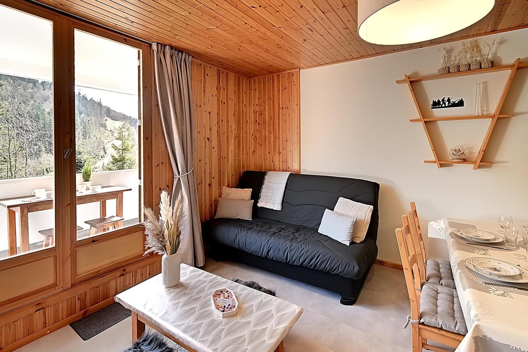Le Cocoon - Appt Vue Montagne Daire La Bresse Dış mekan fotoğraf
